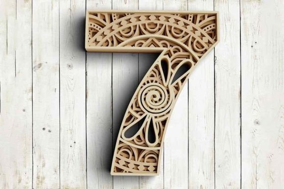 3D Floral Seven: Graphics for Crafts