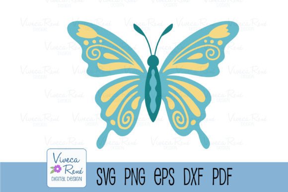 Colorful Spring Butterfly SVG for Crafts & Graphics