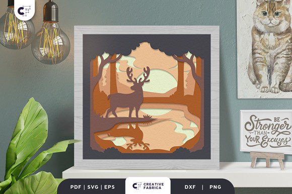Lake in the Forest 3D SVG Ornaments Review