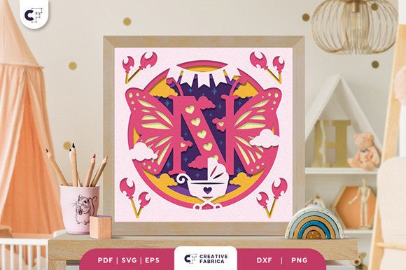 Review: 3D SVG Baby Letter N for Design Projects