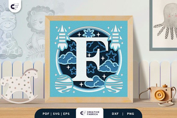 Review: Baby Boy 3D SVG Letter F for Sellers