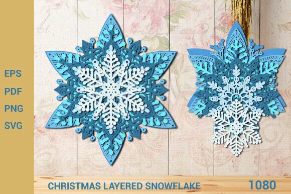 Review: Christmas 3D Layered Snowflake SVG 1080 for Holiday Embroidery