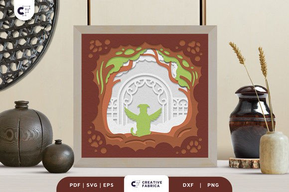 Review: Dog in the Heaven Gate 3D Shadow Box Design