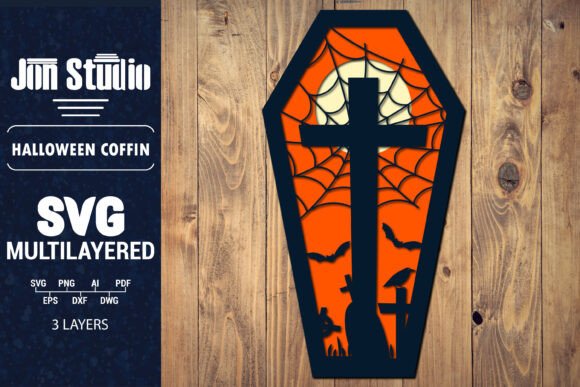 Review: Halloween Coffin 3D SVG for Embroidery Projects
