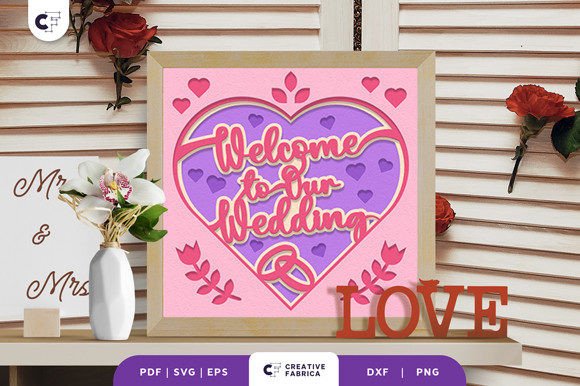 Review: Welcome to Our Wedding 3D Shadow Box SVG