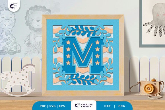 Reviewing a 3D SVG Baby Monogram for Client Use