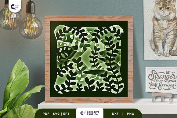 Tropical Jungle 3D Layered Paper Cut SVG Review