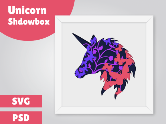 Unicorn 3D Papercut SVG: A Designer's Review