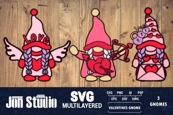 Valentines Gnome SVG: Crafts & Graphics Review